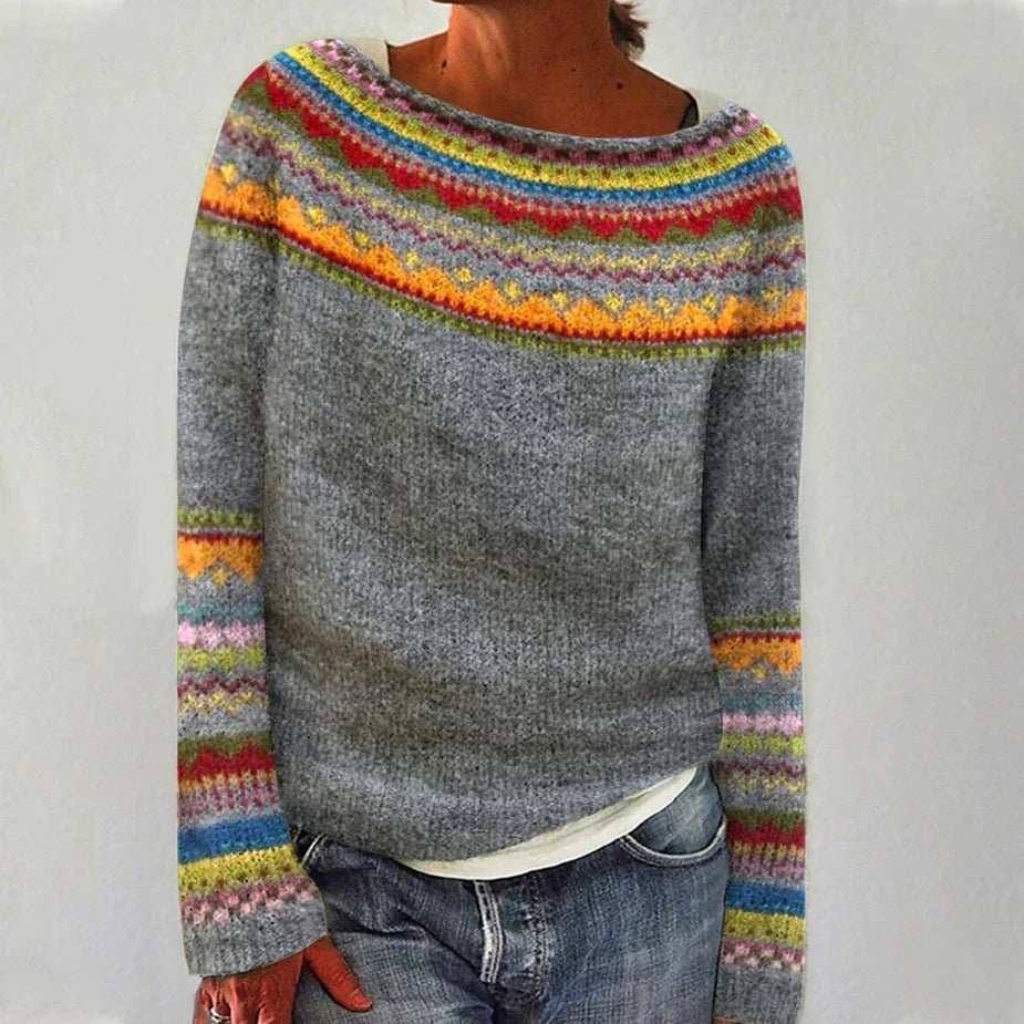 Mareike - Jersey Retro De Otoño