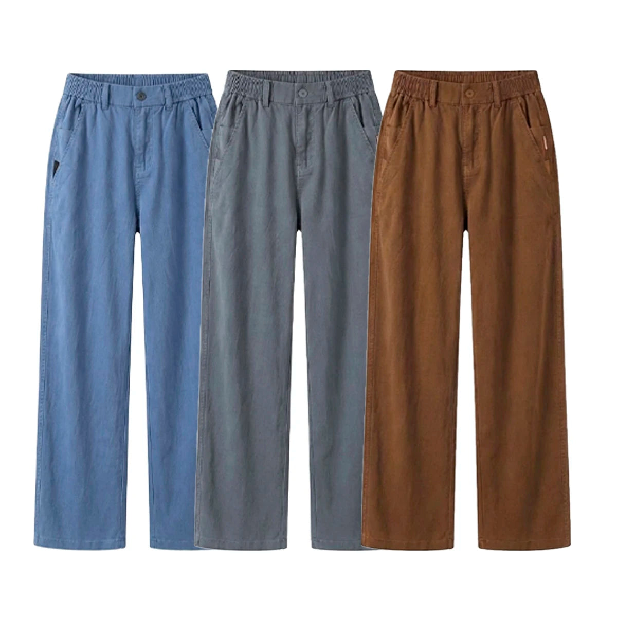 [Llévate 3 y paga 2] Pantalón femenino Santino en algodón y seda fría (¡Elegante y sofisticado!)