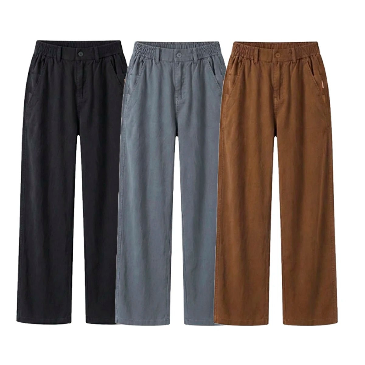 [Llévate 3 y paga 2] Pantalón femenino Santino en algodón y seda fría (¡Elegante y sofisticado!)