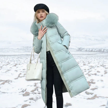 Lily - Parka De Invierno Con Capucha De Piel