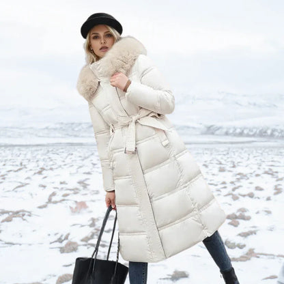Lily - Parka De Invierno Con Capucha De Piel