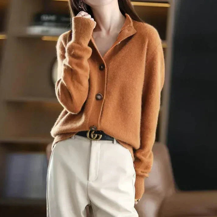 Erynn - Chaqueta de Punto Atemporal