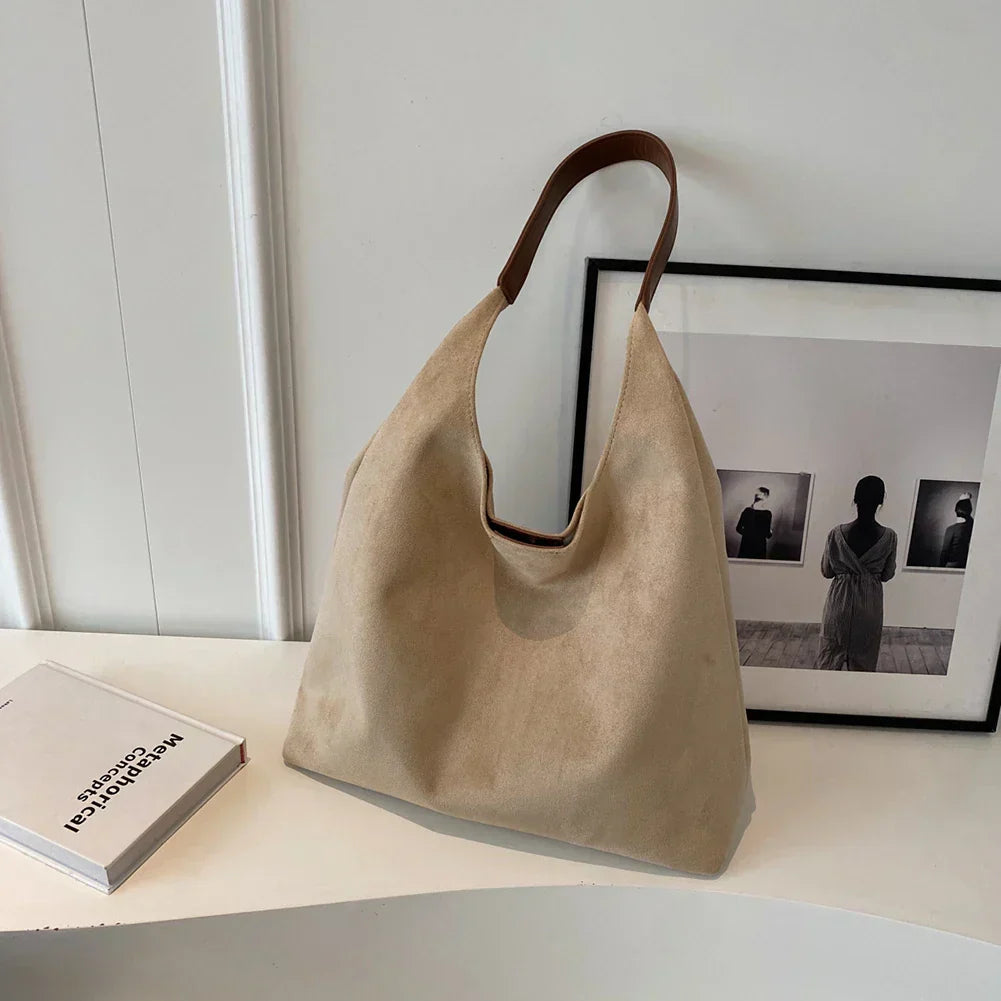 Fabiana - Bolso de Piel de Ante