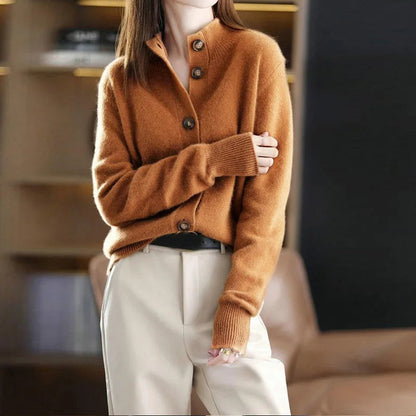 Erynn - Chaqueta de Punto Atemporal