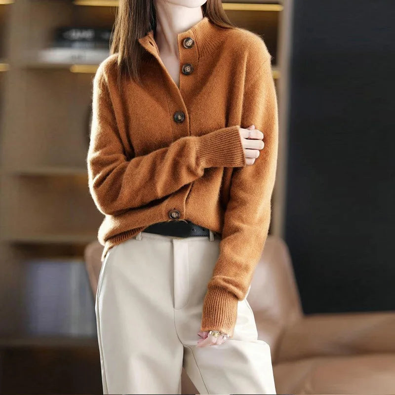 Erynn - Chaqueta de Punto Atemporal