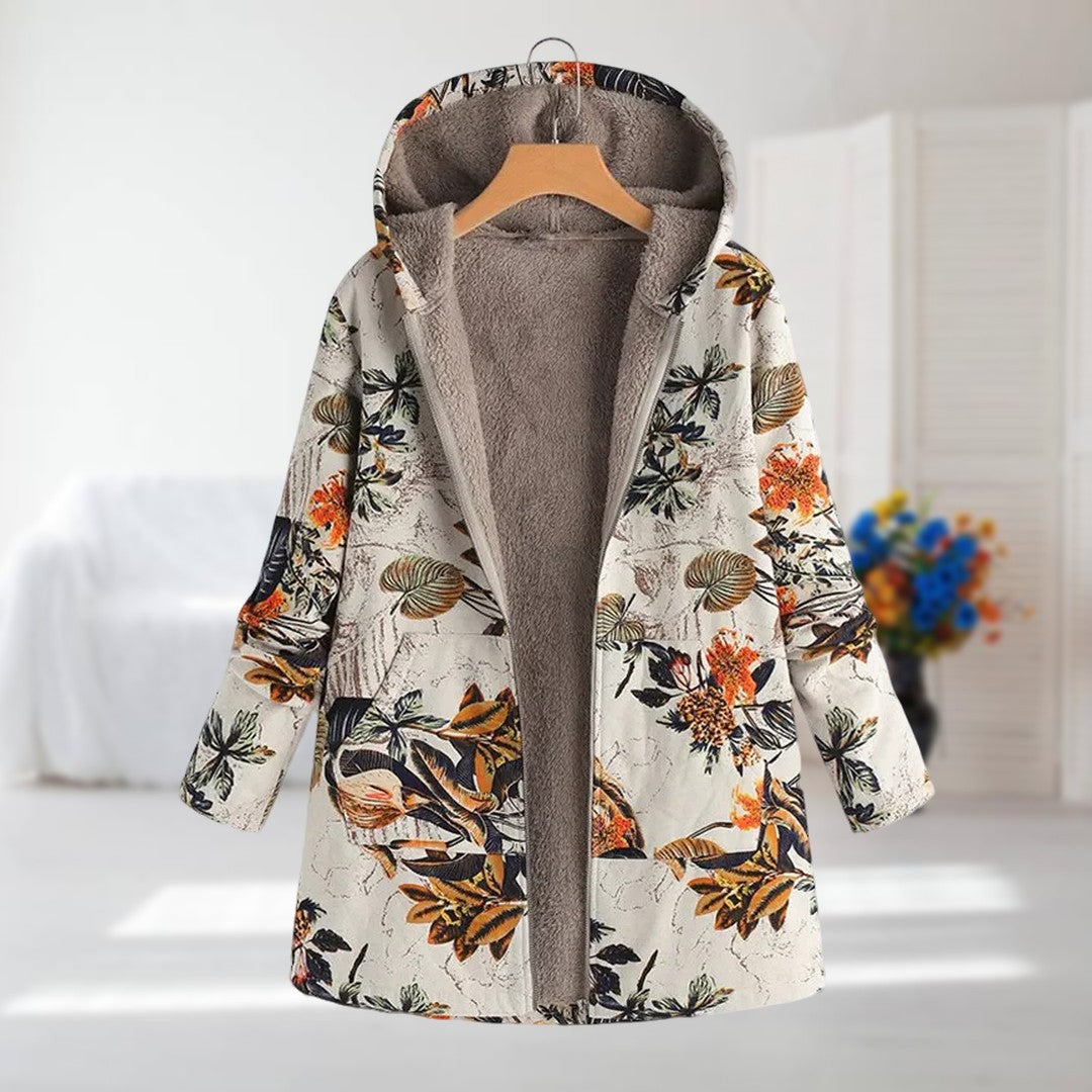 Maude - Abrigo con estampado florales