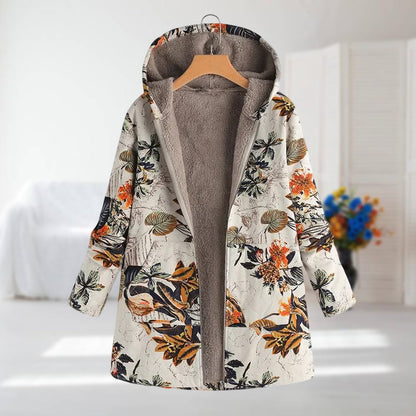 Maude - Abrigo con estampado florales