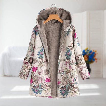 Maude - Abrigo con estampado florales