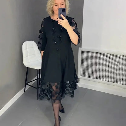Floria - Vestido Con Decoración de Lunares